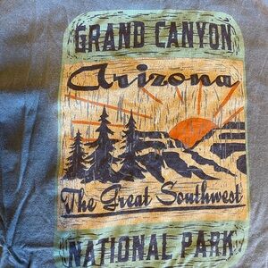 Blue Grand Canyon National Park Graphic T-Shirt